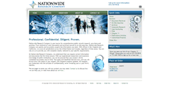 Desktop Screenshot of nationwideresearch.com